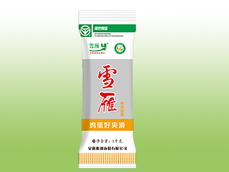 雪雁鸡蛋挂面